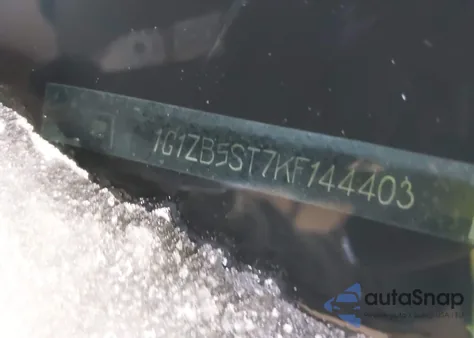 2019 Chevrolet Malibu 1Ls из США, поврежденный, VIN 1G1ZB5ST7KF144403